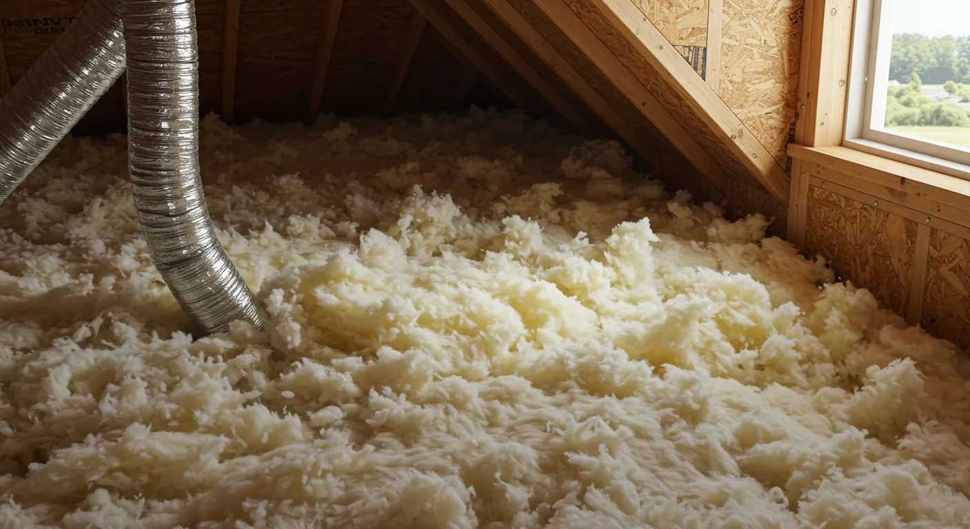 Blown-in-insulation Blown-In Cellulose Insulation