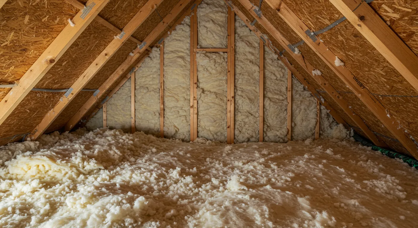 blown-in-insulation Blown-In Insulation Boosts Comfort and Efficiency in New Lenox Homes