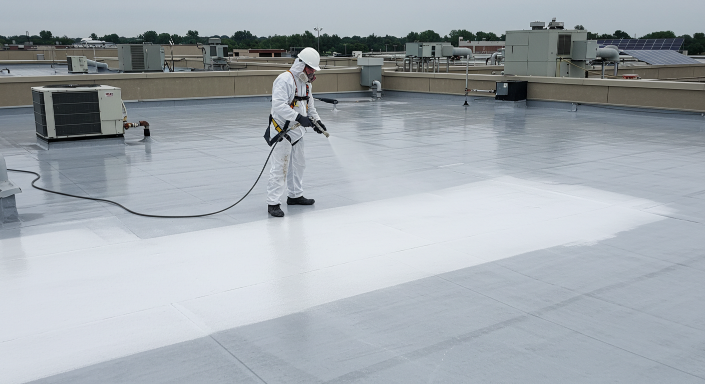 Spray Foam Roof Recoating: When Should You Do It?
