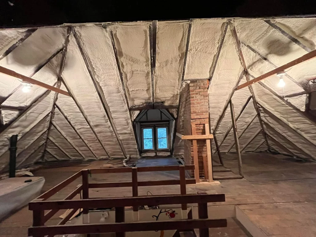 old insulation old insulation