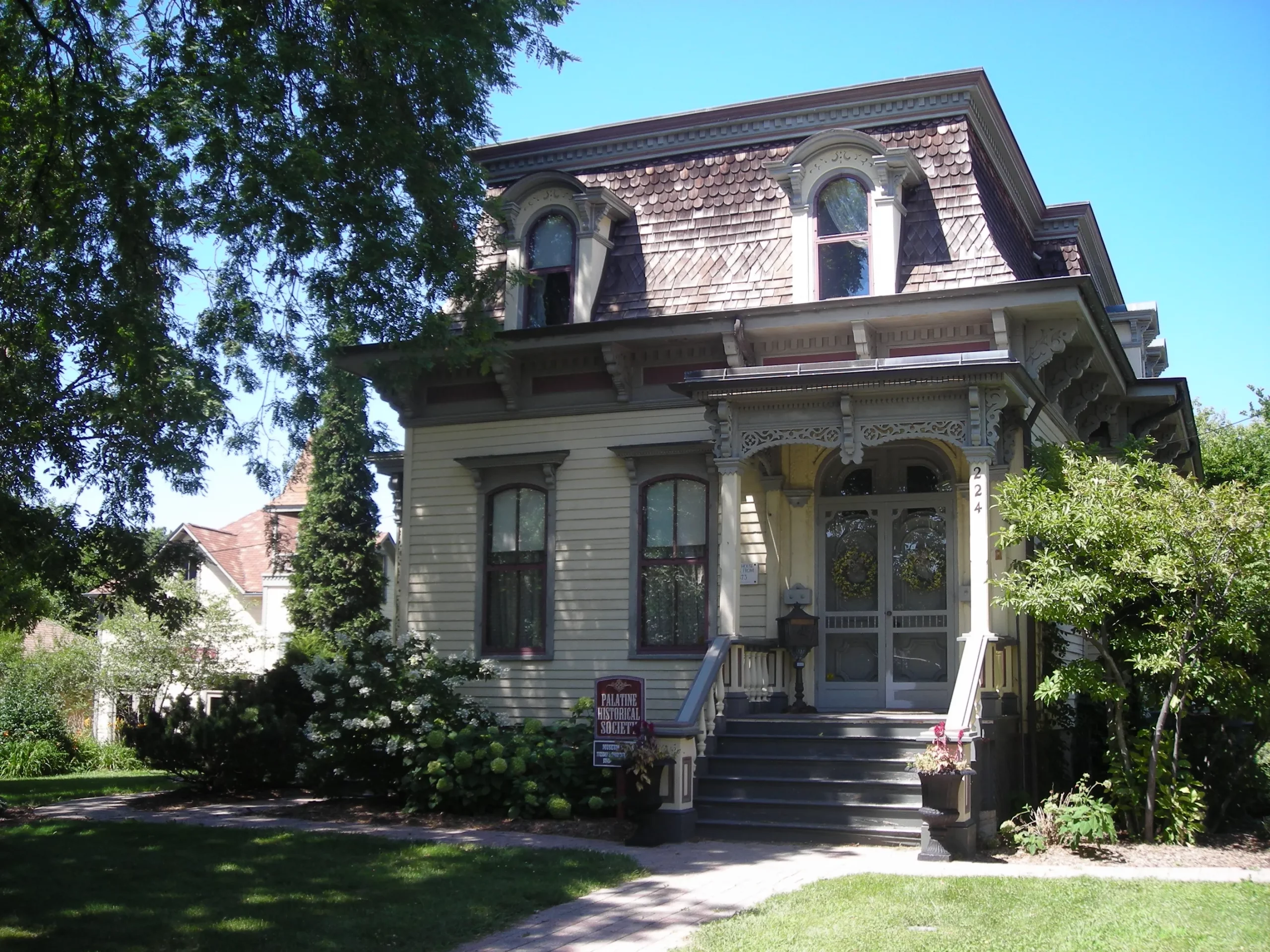 George Clayson House Museum in Palatine, IL